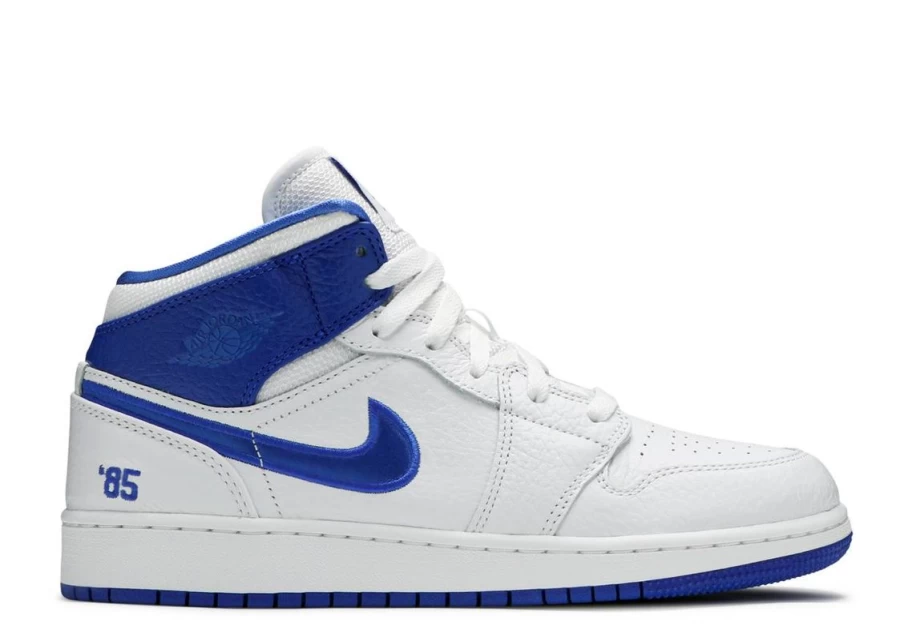 Air Jordan 1 Mid '85' GS Kids' Basketball Shoes - Original Retro Style Sneakers