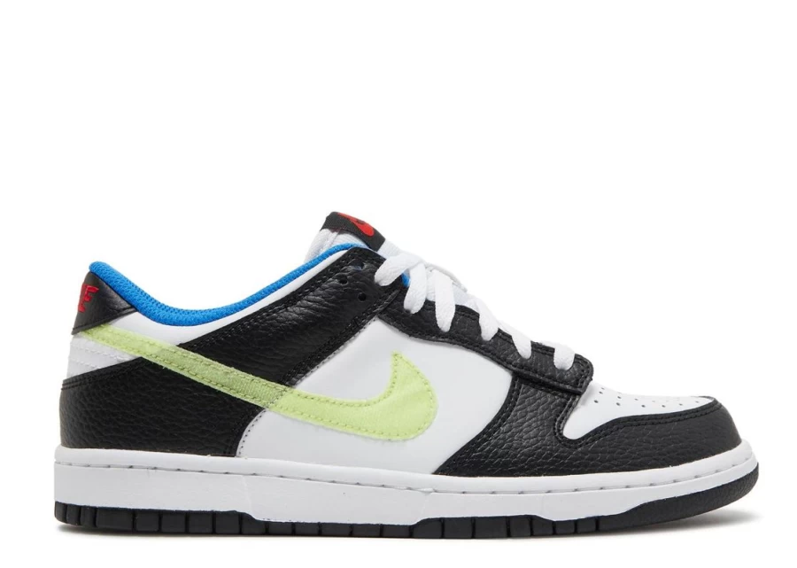 Nike Dunk Low 'Light Lemon Twist' Kids' Shoes - GS Size Sneakers for Girls & Boys