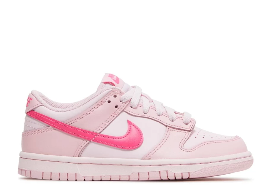 Nike Dunk Low 'Triple Pink' Kids PS (Preschool) Sneakers