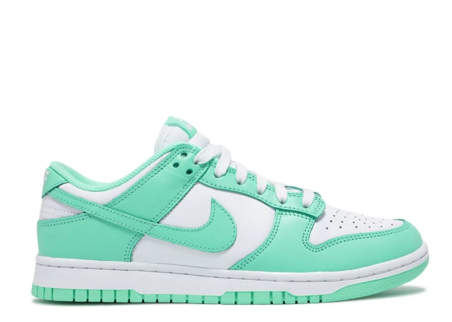 Nike Dunk Low 'Green Glow' Women's Sneakers - Limited Edition Lifestyle Shoes