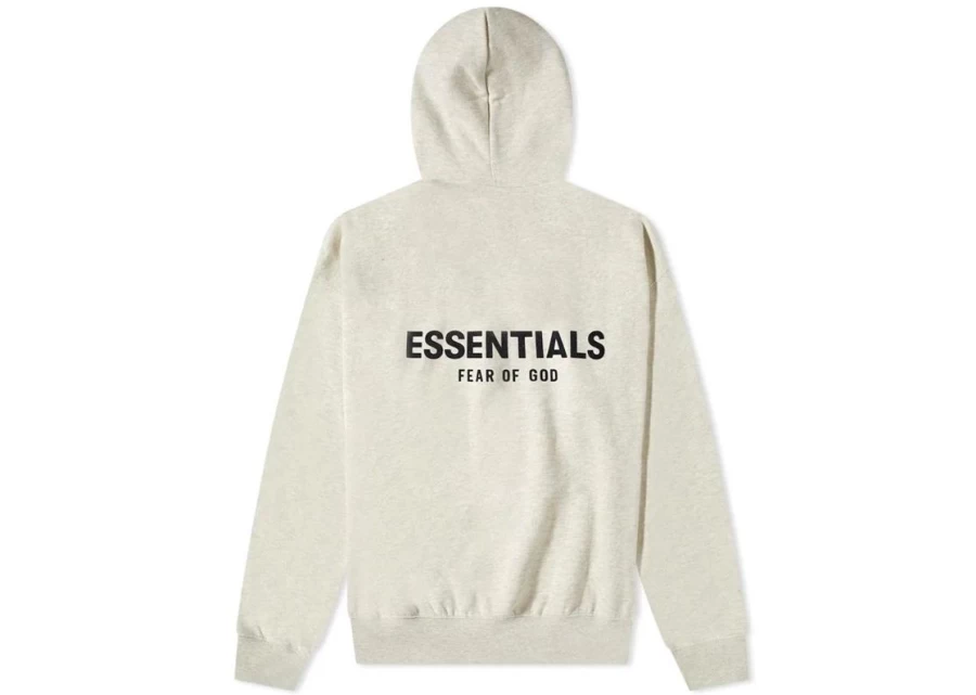 Essentials Unisex Light Oatmeal Hoodie - Comfortable Casual Pullover Sweatshirt