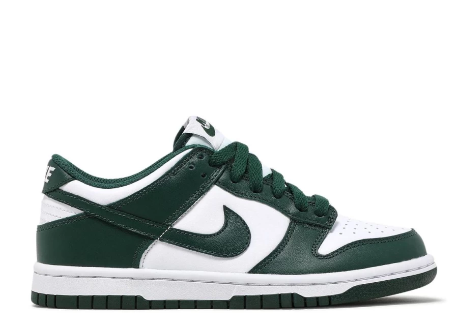 Nike Dunk Low 'Michigan State' GS Kids' Basketball Shoes