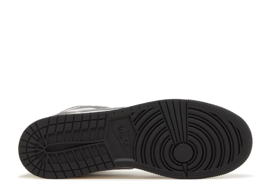 Air Jordan 1 Retro High 'Washed Black' Kids GS Sneakers