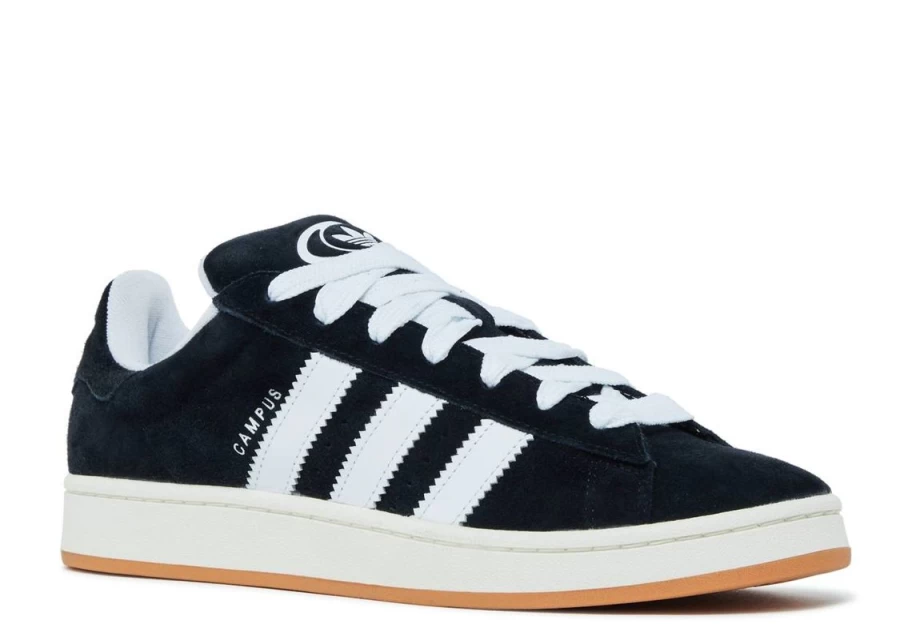 Adidas Campus 00S Women's Sneakers Black White Gum Sole