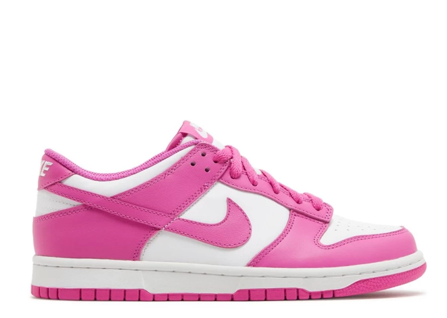 Nike Dunk Low 'Active Fuchsia' Kids' Shoes (GS) - Stylish & Comfortable Sneakers for Girls