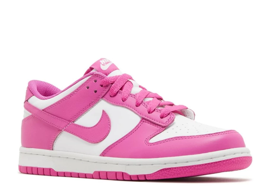 Nike Dunk Low 'Active Fuchsia' Kids' Shoes (GS) - Stylish & Comfortable Sneakers for Girls