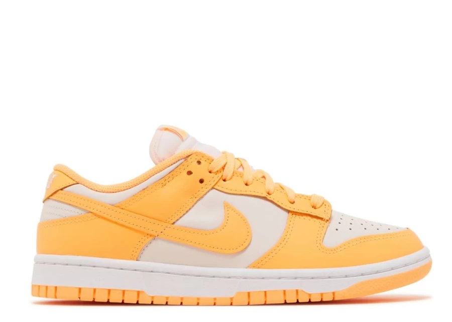 Nike Dunk Low 'Peach Cream' Women's Sneakers - Light Pink & White Shoes