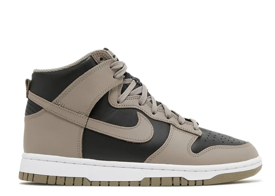 Nike Dunk High 'Fossil' Women's Sneakers - Retro Style Athletic Shoes