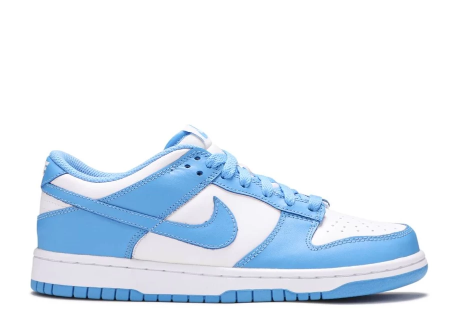 Air Jordan Dunk Low 'UNC' Kids' Shoes (GS)
