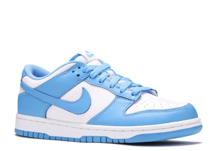 Air Jordan Dunk Low 'UNC' Kids' Shoes (GS)