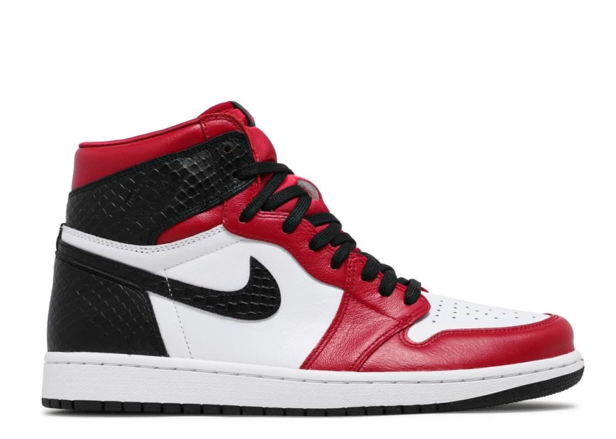Air Jordan 1 Retro High OG 'Satin Snake' Women's Sneakers