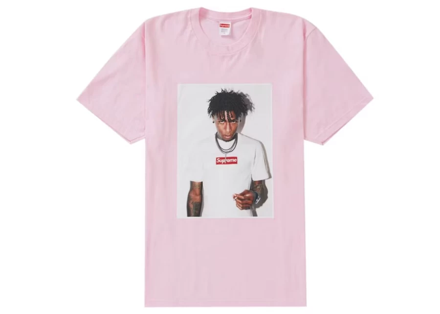 Supreme NBA YoungBoy Unisex Graphic T-Shirt in Pink - Official Streetwear Tee