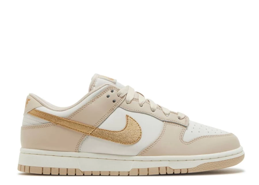 Nike Dunk Low 'Phantom Metallic Gold' Women's Sneakers