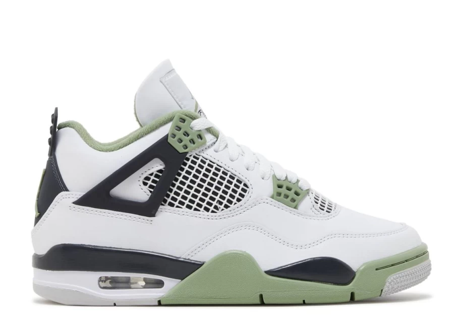 Air Jordan 4 Retro 'Seafoam' Women's Sneakers - Official Release