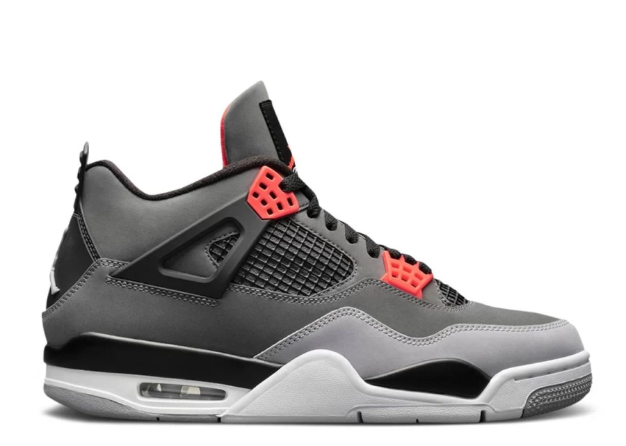 Air Jordan 4 Retro 'Infrared' Kids GS Basketball Shoes