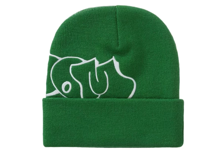 Supreme MF DOOM Unisex Beanie Skull Cap (Green)