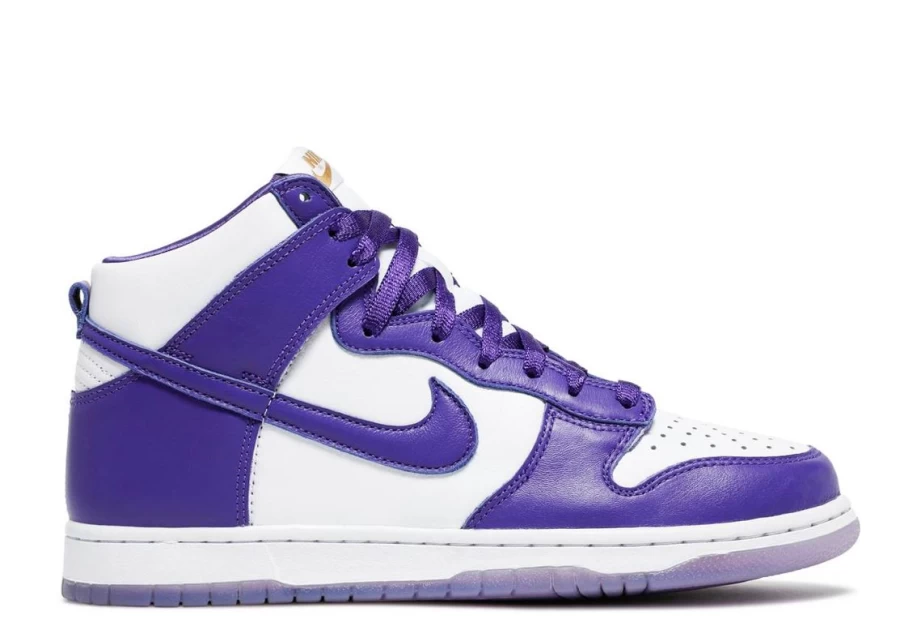 Nike Dunk High 'Varsity Purple' Women's Sneakers - Limited Edition Purple & White Colorway